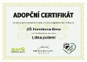 certifikát liška polární